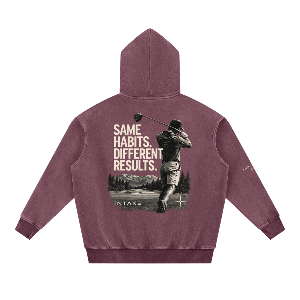 Same Habits. Different Results. Oversized Hoodie