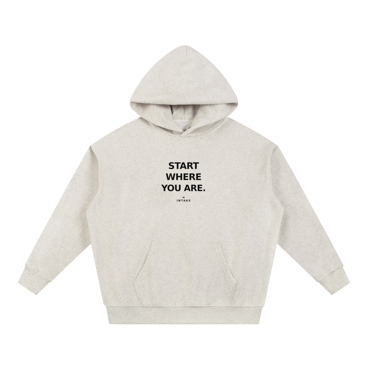 Start Where You Are Heavyweight Hoodie