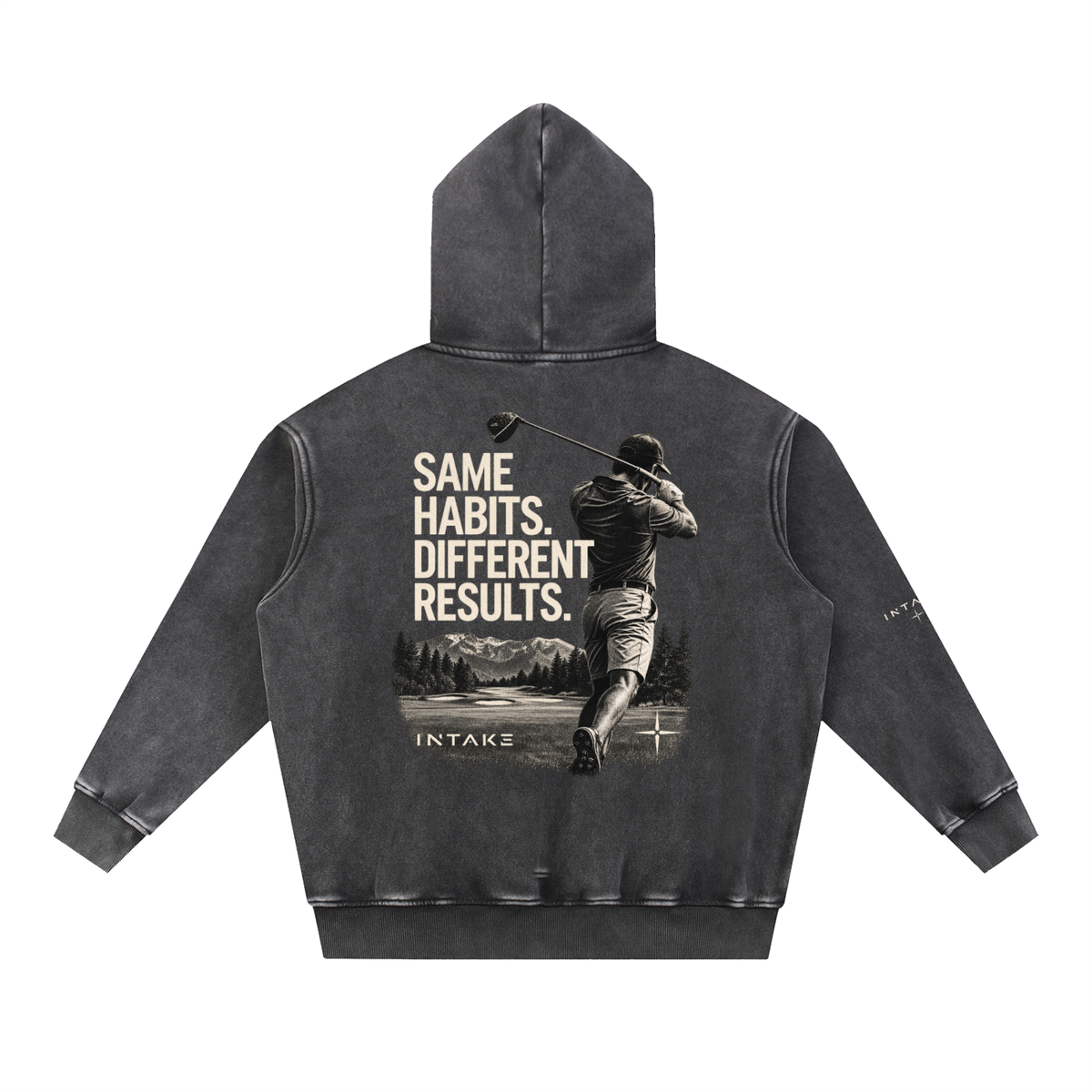 Same Habits. Different Results. Oversized Hoodie