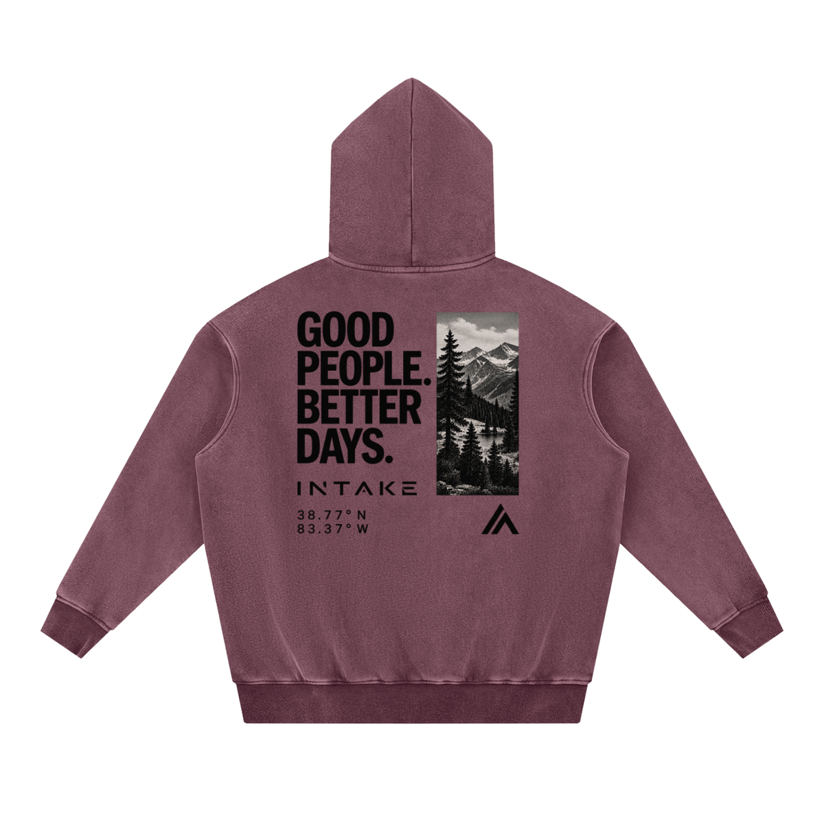 INTAKE Compass Oversized Hoodie
