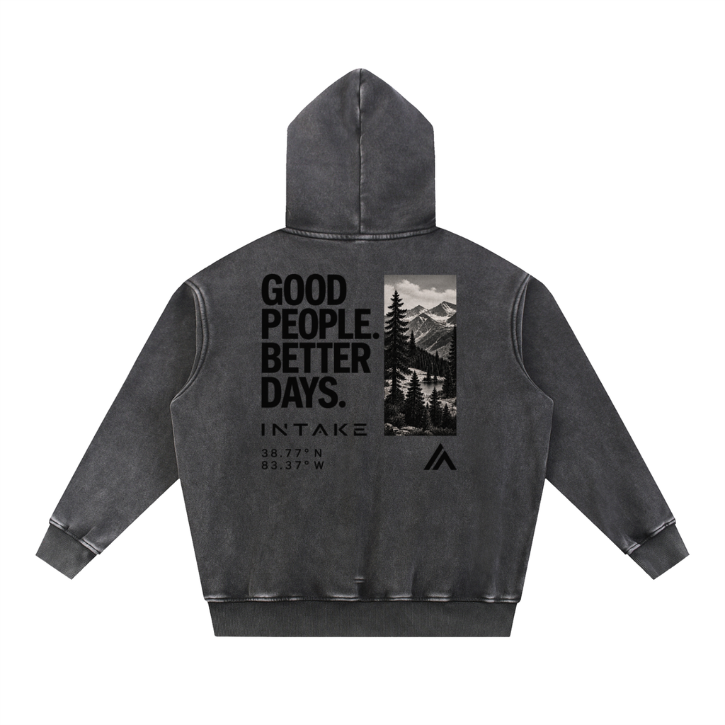 INTAKE Compass Oversized Hoodie