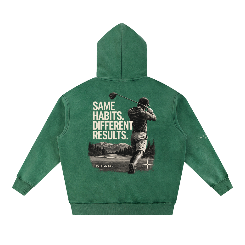 Same Habits. Different Results. Oversized Hoodie
