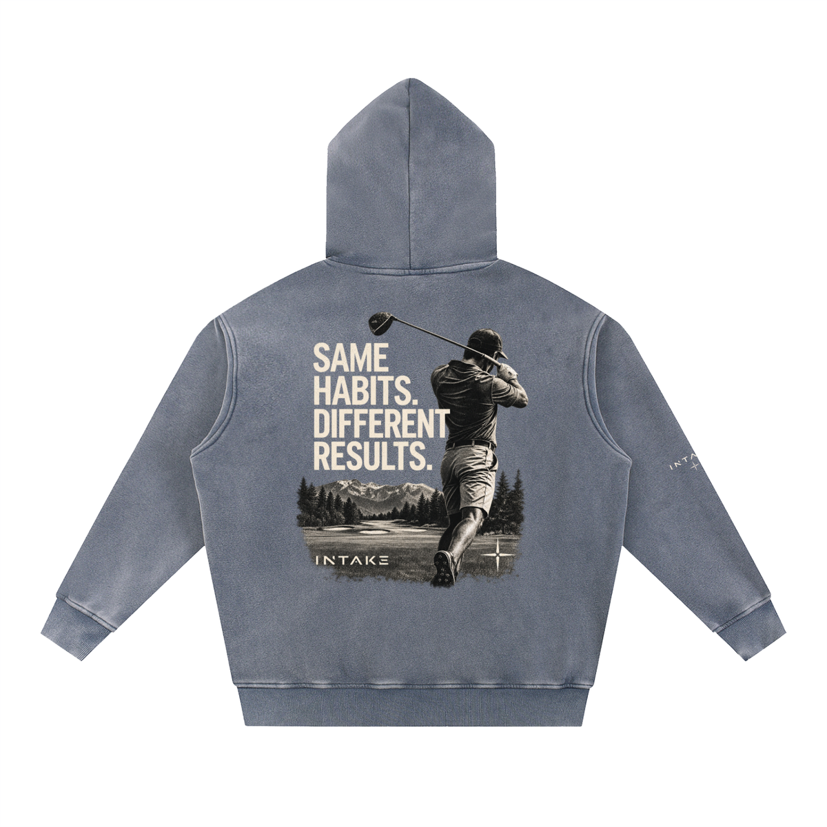 Same Habits. Different Results. Oversized Hoodie