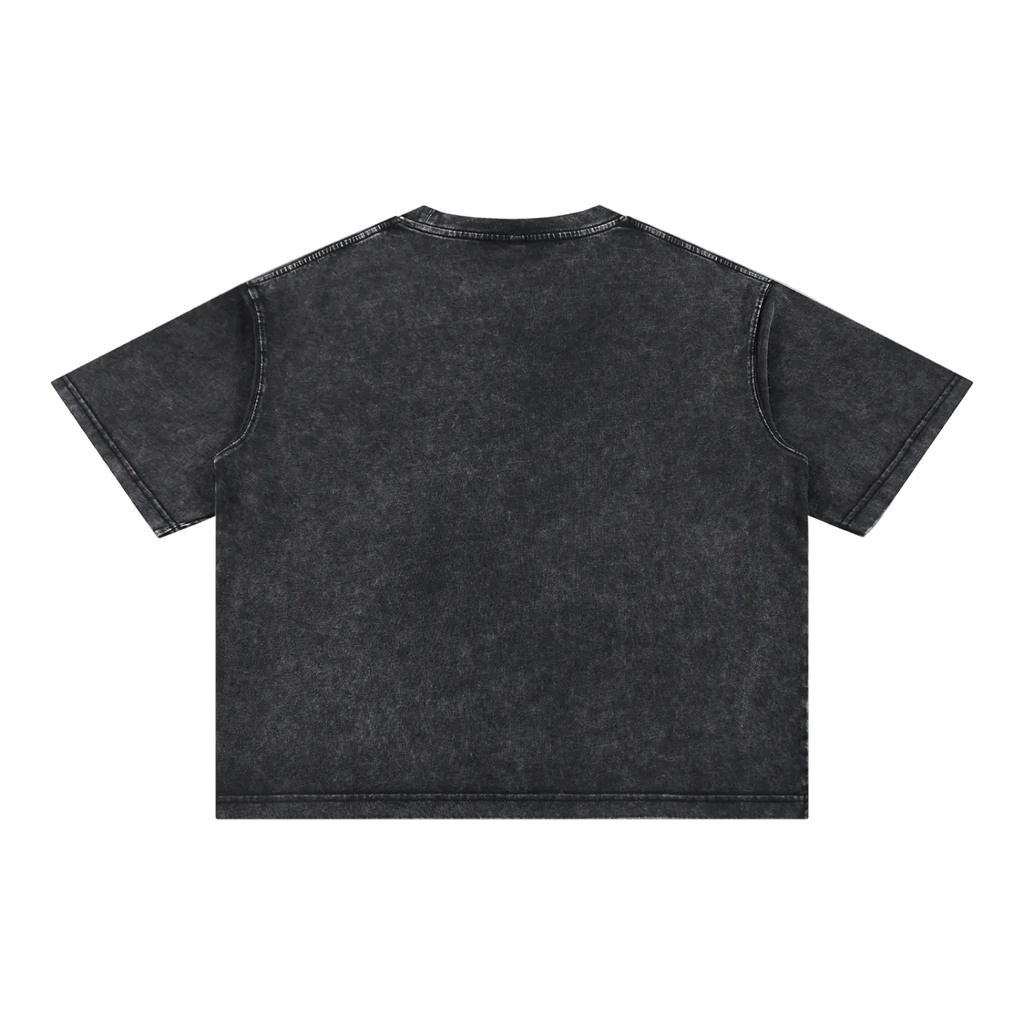 INTAKE Mineral Wash Boxy Tee — Signature