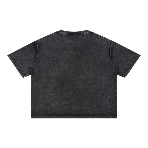 INTAKE Mineral Wash Boxy Tee — Signature