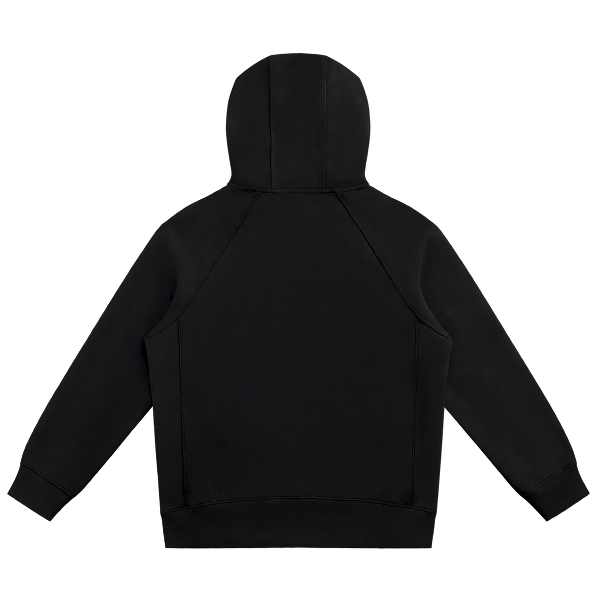 INTAKE Full-Zip Hoodie — Signature back on transparent background